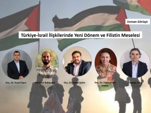 Uzman Görüşü Türkiye-İsrail İlişkilerinde Yeni Dönem ve Filistin Meselesi