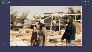 مغاير الدير خلال مرحلة التهجير (بتسيلم)