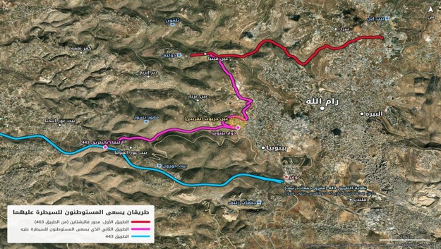 خريطة أعدها كاتب التقرير استناداً إلى بيانات OpenStreetMap وصور الأقمار الصناعية